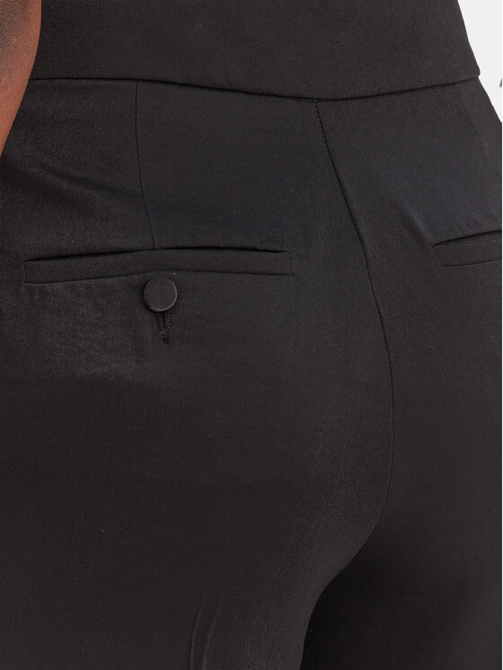 Morgan Morgan Spodnie palazzo 251-PVTEO.F Czarny Wide Leg