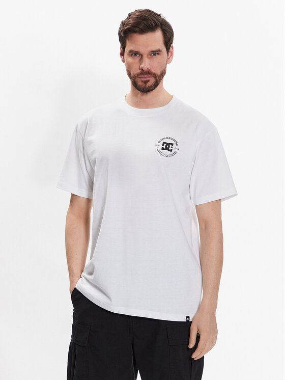 DC Shoes DC Shoes T-Shirt Star Pilot ADYZT04991 Bílá Relaxed Fit
