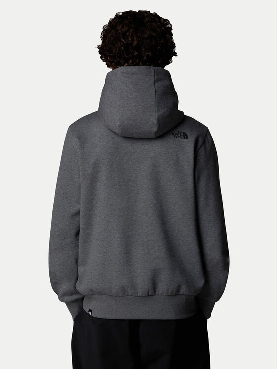 The North Face The North Face Bluza Simple Dome NF0A89FC Szary Regular Fit