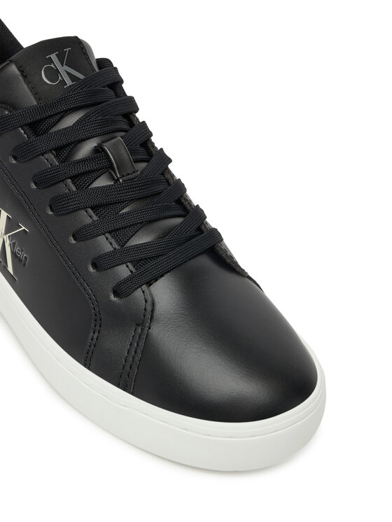 Calvin Klein Jeans Calvin Klein Jeans Sneakersy Classic Cupsole Mono Lth Wn YW0YW01902 Czarny