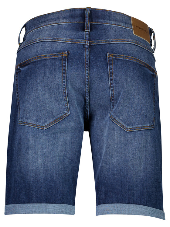 Lindbergh Lindbergh Kratke traperice 30-550002HEA Plava Regular Fit
