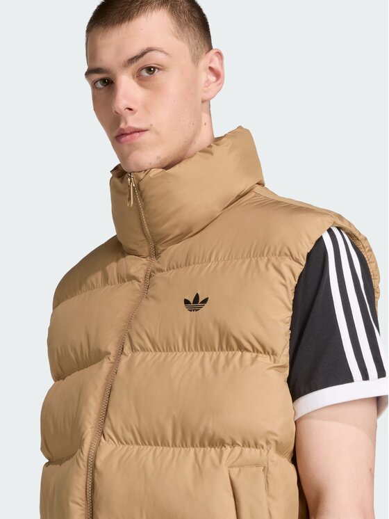 adidas adidas Kamizelka 136625 Brązowy Regular Fit