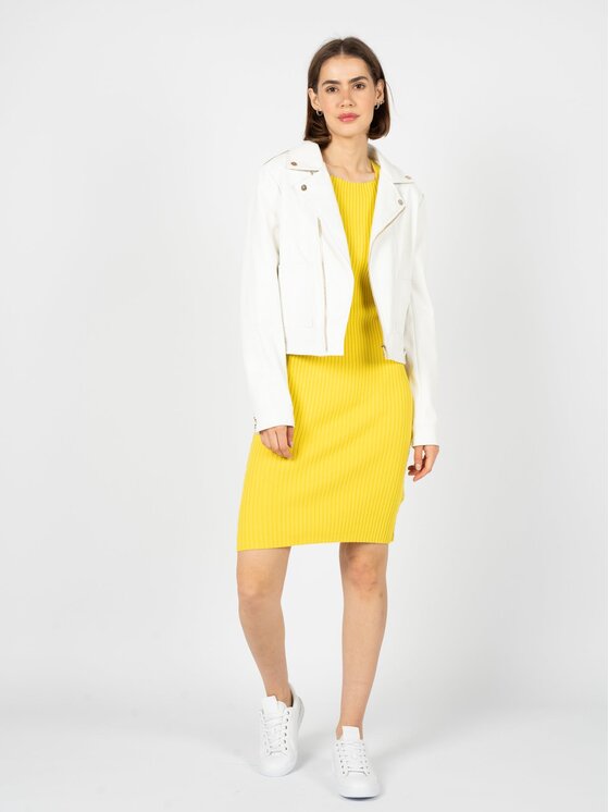 Silvian Heach Silvian Heach Kurtka przejściowa GPP23302GB Biały Slim Fit