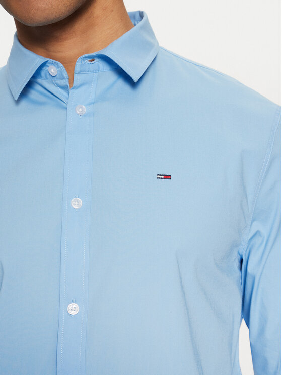 Tommy Jeans Tommy Jeans Cămașă Original DM0DM04405 Albastru Slim Fit