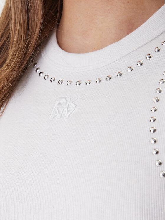 DKNY DKNY Topiņš DJ5T1694 Balts Slim Fit