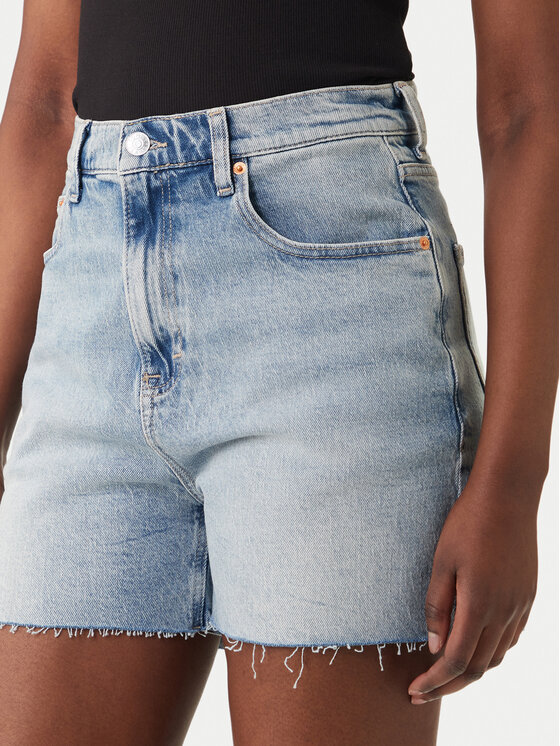 Tommy Jeans Tommy Jeans Farmer rövidnadrág DW0DW22694 Világoskék Straight Leg