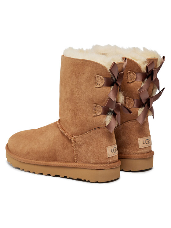 Ugg Ugg Śniegowce W Bailey Bow II 1016225 Brązowy