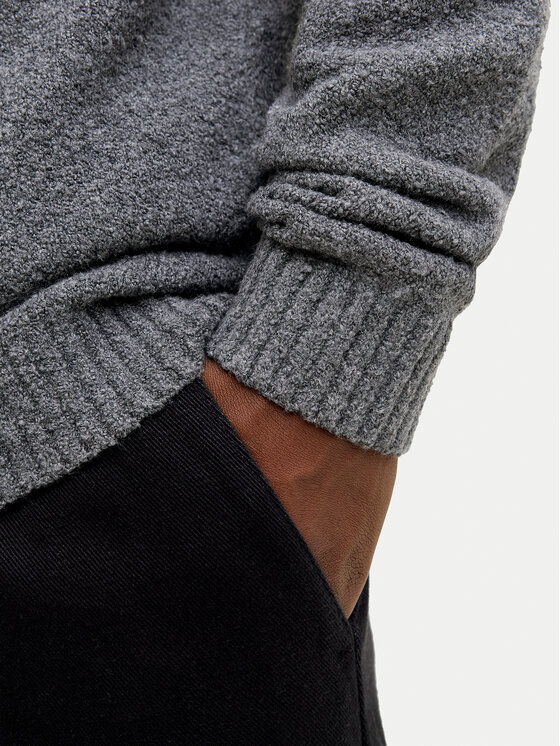 Jack & Jones Jack & Jones Svetr Maverick 12286144 Šedá Regular Fit