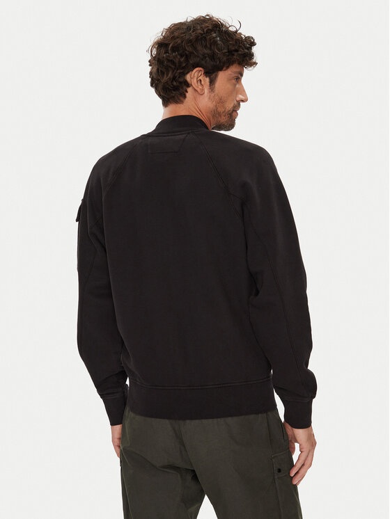 C.P. Company C.P. Company Μπλούζα 19CMSS205A006372G Μαύρο Regular Fit