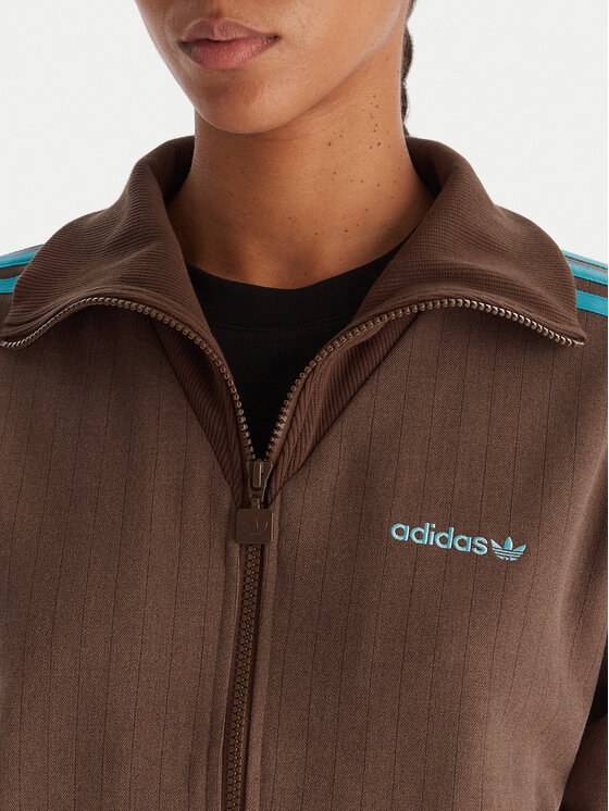 adidas adidas Bluza JX5311 Brązowy Regular Fit