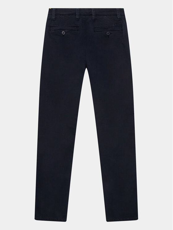 Guess Guess Chinosy L3BB00 WFPMA Granatowy Regular Fit