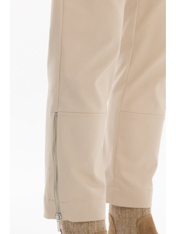 Deni Cler Milano Deni Cler Milano Spodnie materiałowe W-DC-5288-F5-H7-13-1 Beżowy Regular Fit
