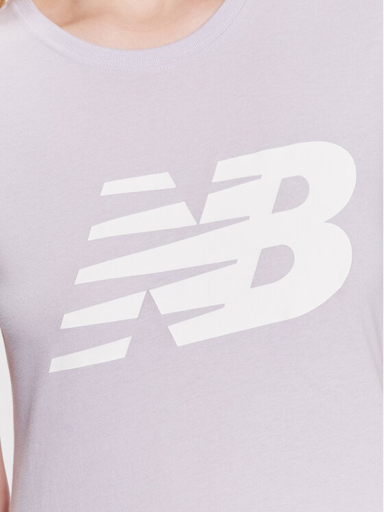 New Balance New Balance Тишърт Classic Flying Nb Graphic WT03816 Виолетов Athletic Fit