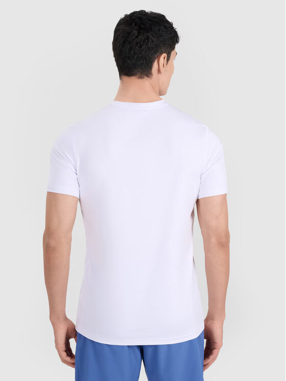4F 4F Maglietta tecnica 4FWMM00TFTSM1830-10S Bianco Regular Fit