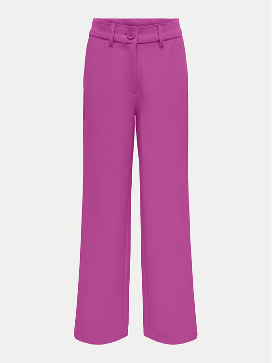 Kids ONLY Kids ONLY Hlače Lana Berry 15300093 Ružičasta Straight Fit