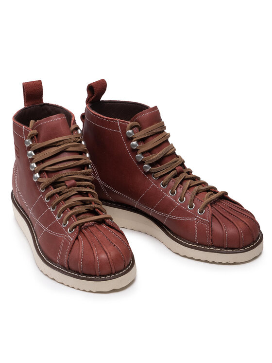 adidas adidas Superge Superstar Boot FZ2642 Bordo rdeča