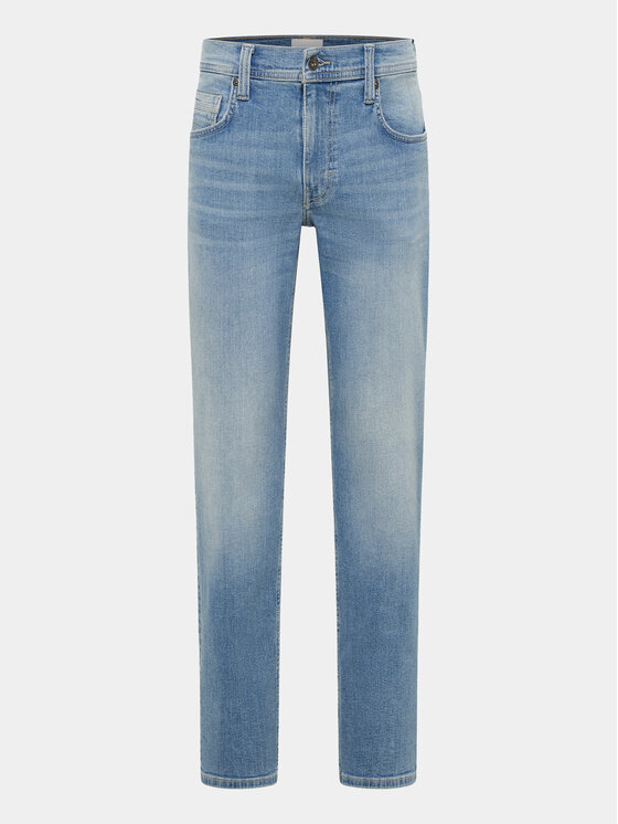 Mustang Mustang Jeans hlače Washington 1014877 Modra Straight Fit