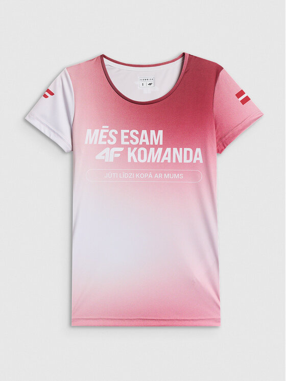 4F 4F T-Shirt TEAMWEAR Kolorowy