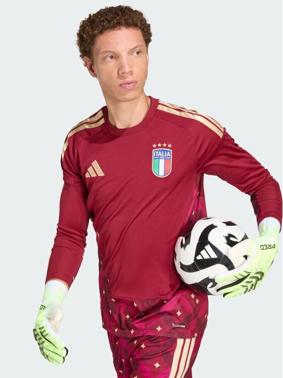 adidas adidas Koszulka techniczna 162474 Czerwony Slim Fit