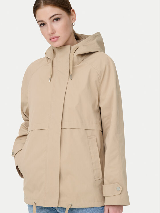 ONLY ONLY Μπουφάν μεταβατικό Orchid 15367940 Μπεζ Regular Fit