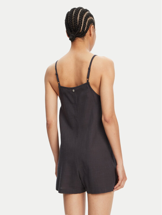 Roxy Roxy Kombinezon Lavender Haze ERJWO03014 Crna Regular Fit