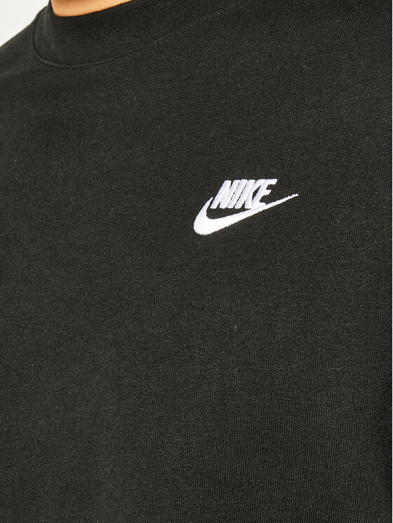 Nike Nike Mikina Nsw Club Crv BV2666 Černá Standard Fit