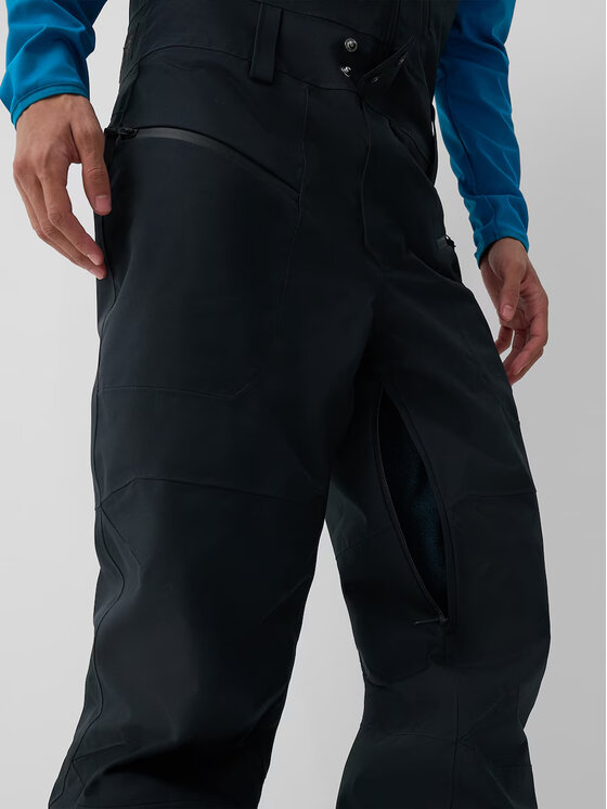 4F 4F Spodnie snowboardowe FOB Czarny Regular Fit