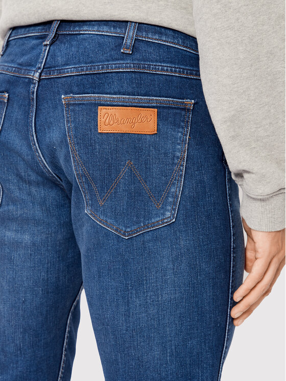 Wrangler Wrangler Jeansy Greensboro W15QYI23A 112320205 Granatowy Regular Fit