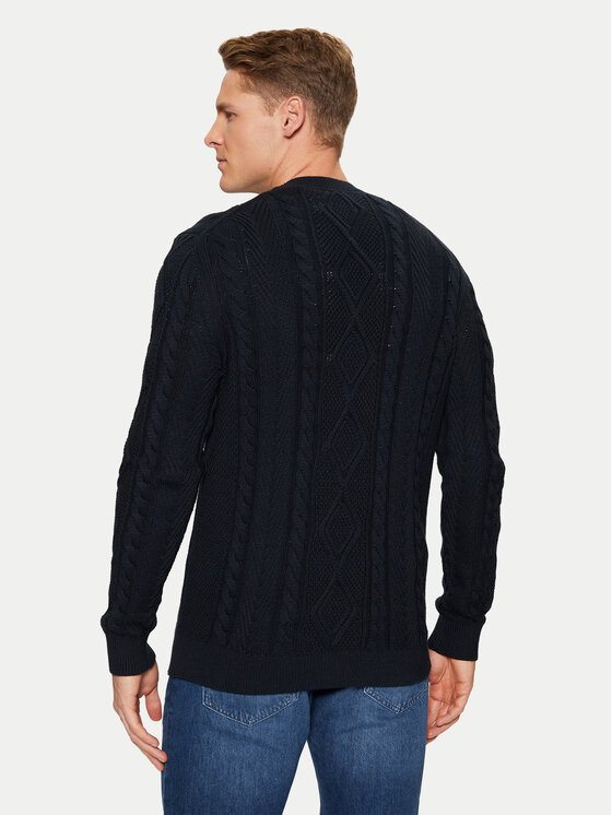 s.Oliver s.Oliver Sweater 2152198 Sötétkék Regular Fit