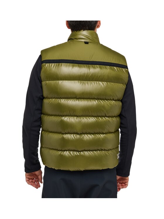 Haglöfs Haglöfs Kamizelka Funäs Down Vest Men Zielony Regular Fit
