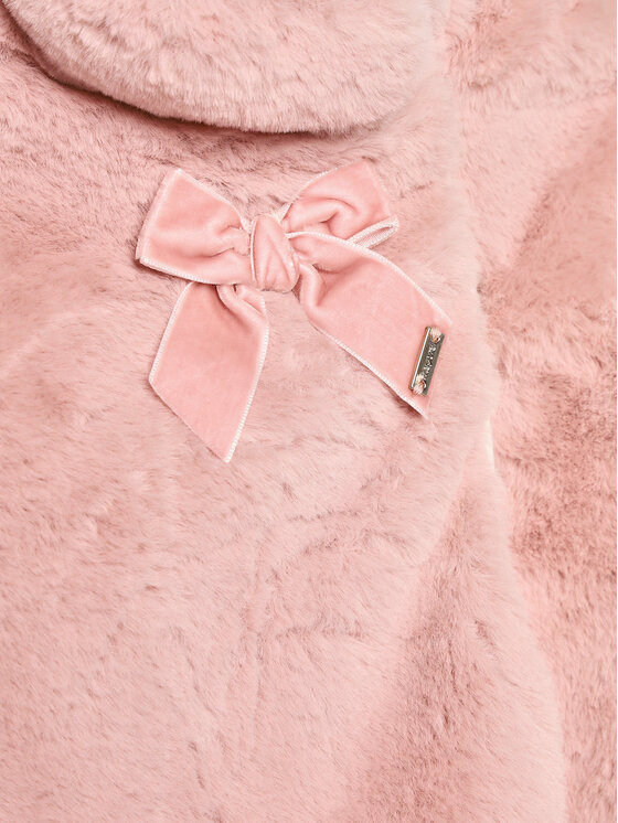Mayoral Mayoral Pelzmantel 2.415 Rosa Regular Fit