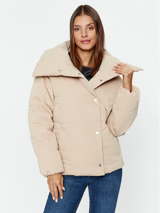 Vila Vila Demisezoninė striukė Sulitana 14087616 Smėlio Regular Fit