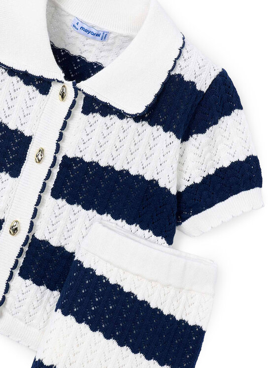 Mayoral Mayoral Набір светр і штани із тканини 3595 Cиній Regular Fit