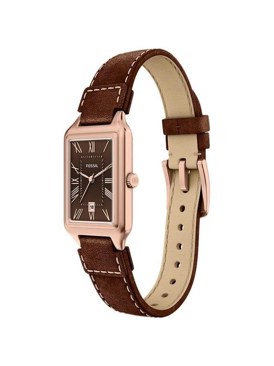 Fossil Fossil Zegarek ES5503 Brązowy