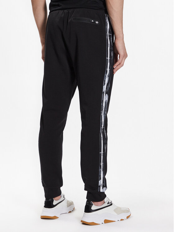 Pantaloni da tuta 50483952 Nero Relaxed Fit