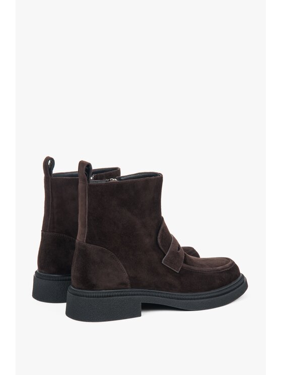 Estro Estro Μποτάκια ER00118185 Καφέ