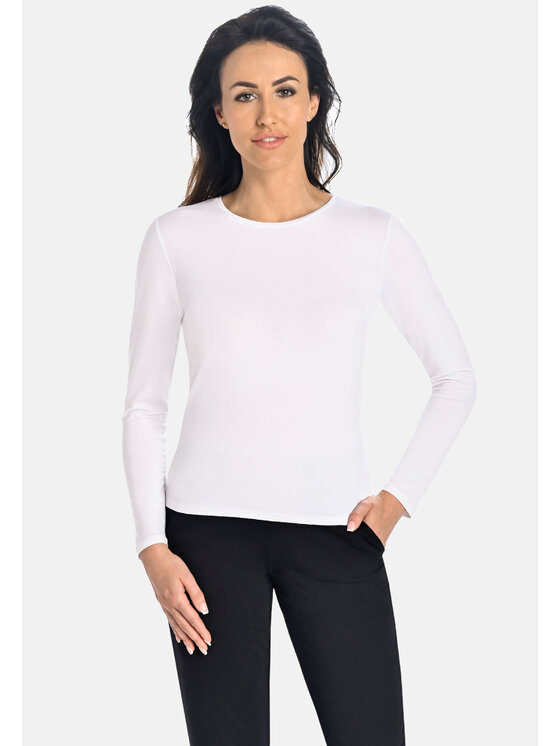 Teyli Teyli Bluzka 509 Biały Standard Fit