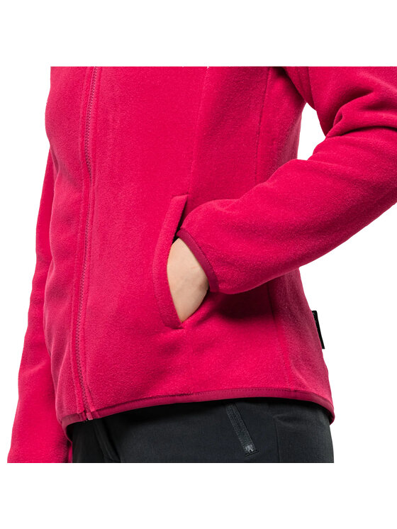 Jack Wolfskin Jack Wolfskin Polar Jack Wolfskin Moonrise FZ W Różowy Regular Fit