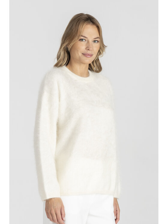 Deni Cler Milano Deni Cler Milano Sweter T-DC-S450-E5-85-11-1 Écru Regular Fit