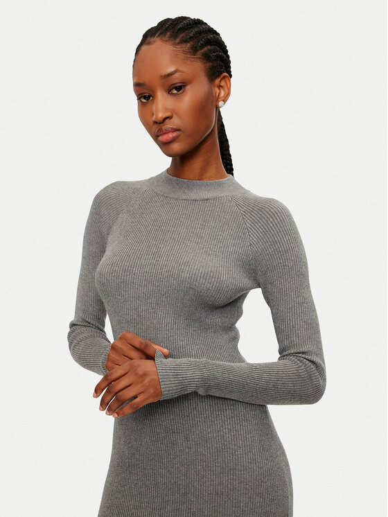 Vero Moda Vero Moda Džemper haljina Willow 10321939 Siva Slim Fit
