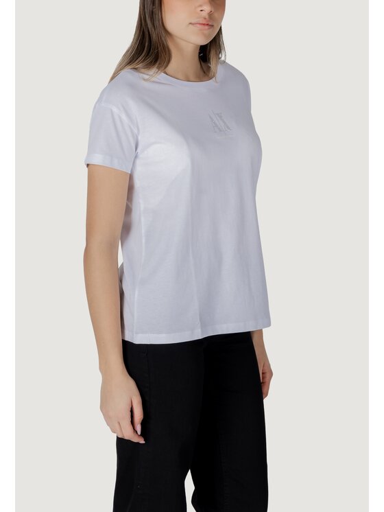 Armani Exchange Armani Exchange T-Shirt XW000830 AF10356 Biały Shirt Fit
