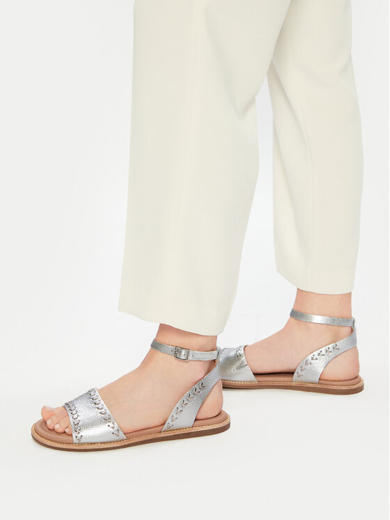 Clarks Clarks Sandale Maritime May 26176293 Srebrna