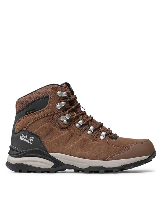 Jack Wolfskin Trekking Refugio Texapore Mid W 4050871 Smeđa