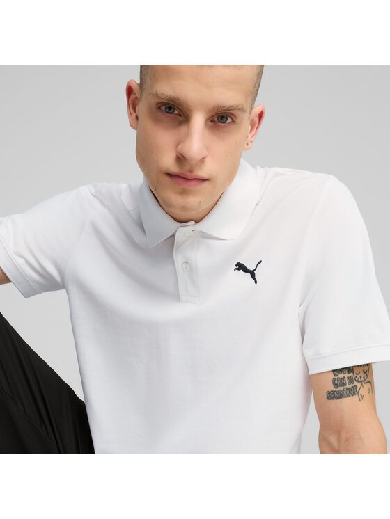 Puma Puma T-Shirt 682554 Biały Regular Fit