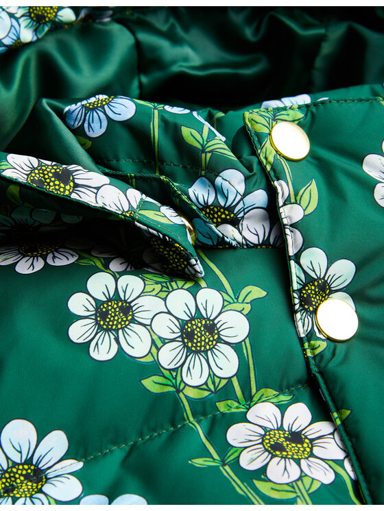MINI RODINI Mini Rodini Pernata jakna 2471012075 Zelena Regular Fit