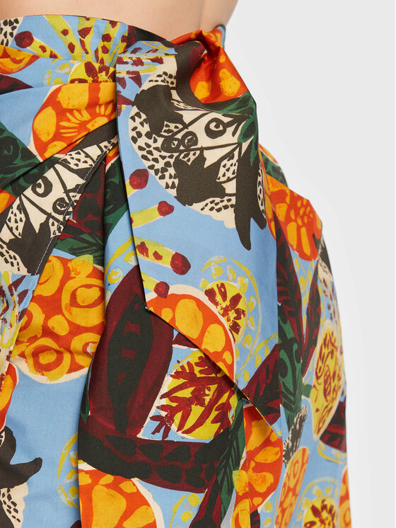 Weekend Max Mara Weekend Max Mara Gonna midi Fiore 23510103 Multicolore Regular Fit