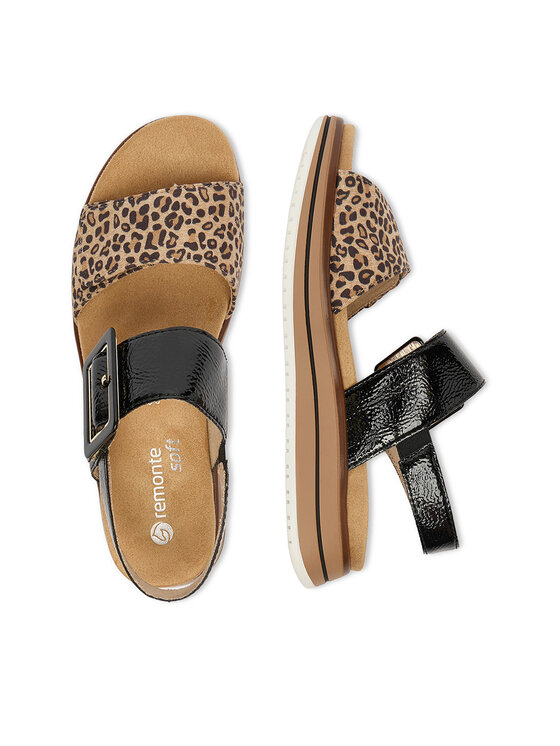 Remonte Remonte Sandali CEO-D1J53-04 Črna