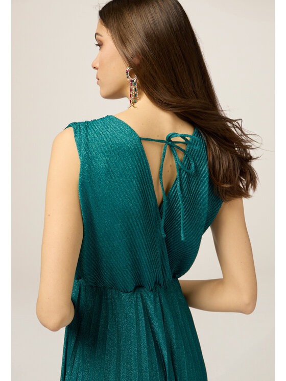 Oltre Oltre Abito da sera 7332J000787N015 Verde A-Line Fit