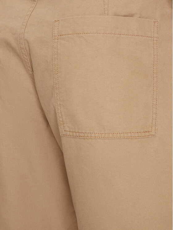 Gap Gap Auduma šorti 566347-02 Bēšs Regular Fit