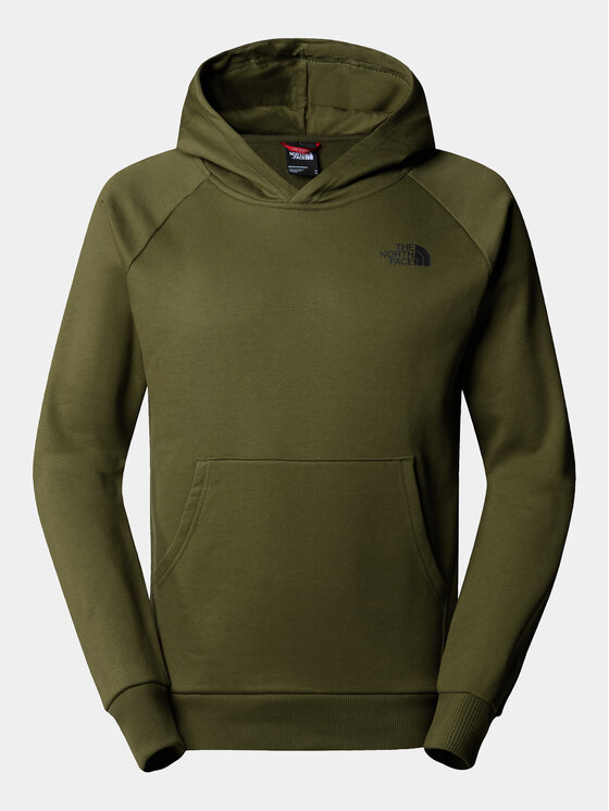 The North Face The North Face Bluza Redbox NF0A2ZWU Zielony Regular Fit